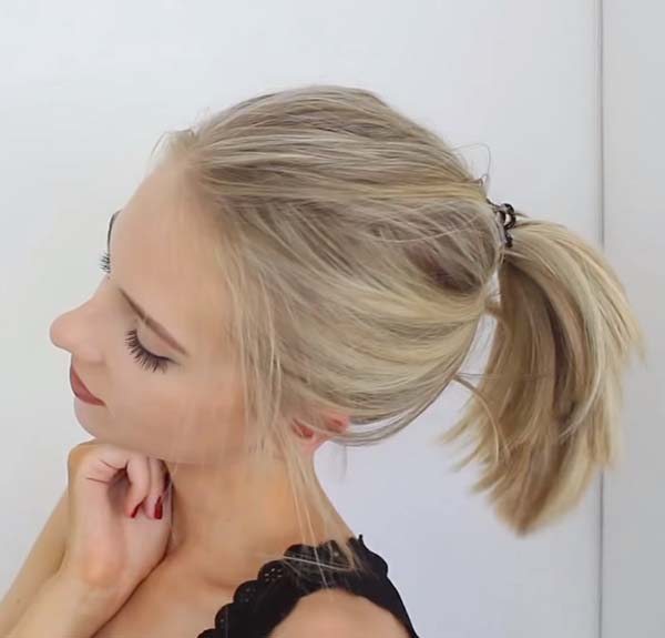 Shoulder Length Hairstyles For Women With Ponytail