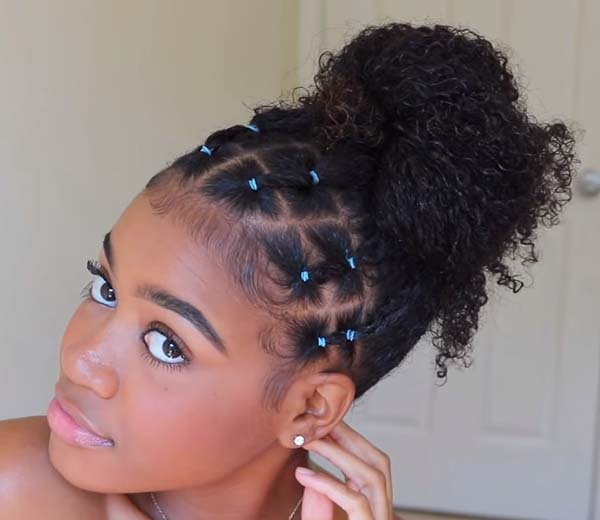 Summer Hairstyles For Black Women With Updos
