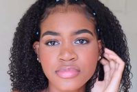 Summer Naturally Curly Hairstyles for Black Women