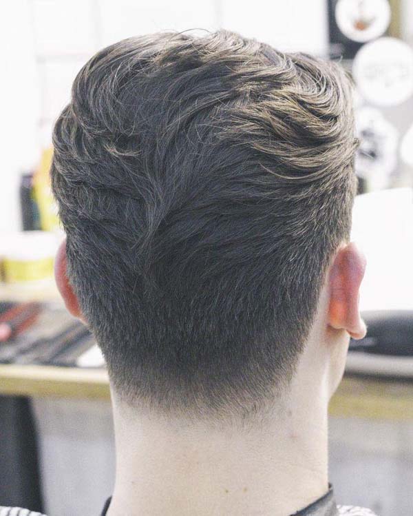 Some Example Of Tapered Haircut Back View Kipperkids Com