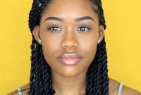 Twist Braid Hairstyles for African American Women and Black Hair