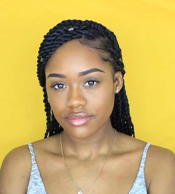 Twist Braid Long Hairstyles For African American Women