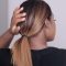 Black And Blonde Hair Color For Black Women With Ponytail