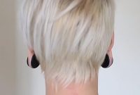 Modern Short Pixie Hairstyles Back View