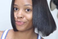Short Bob Hairstyles for Black Women with Straight Hair