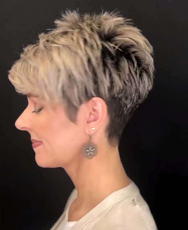 Short Pixie Hairstyles For Women Over 50