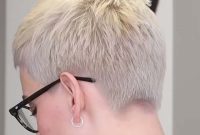 Super Short Pixie Hairstyles for Women Back View