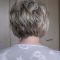 Back View Short Stacked Bob Hairstyles For Women Over 40