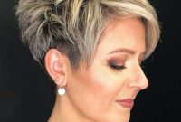 Easy Short Spiky Hairstyles for Mature Women