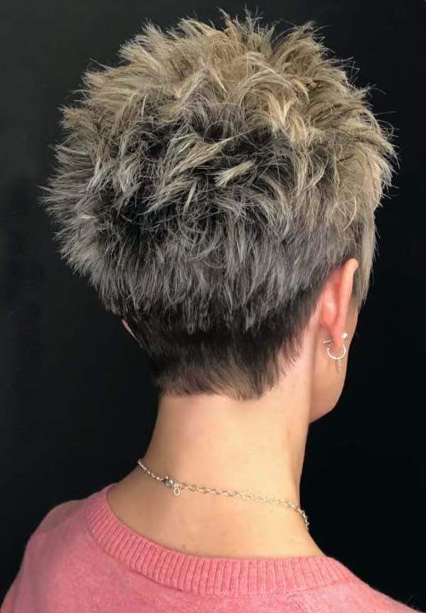 Short Spiky Hairstyles For Mature Women Undercut