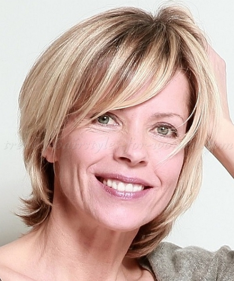 Layered Haircut For Women Over 50..