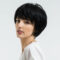 flipped under end 60x60 - Cute Short Hairstyles for Women with Round Face