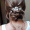 Simple Romantic Low Bun Bridal Hairstyles