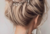 wedding updo hairstyle 1 200x135 - AMAZING LONG WAVY STYLES