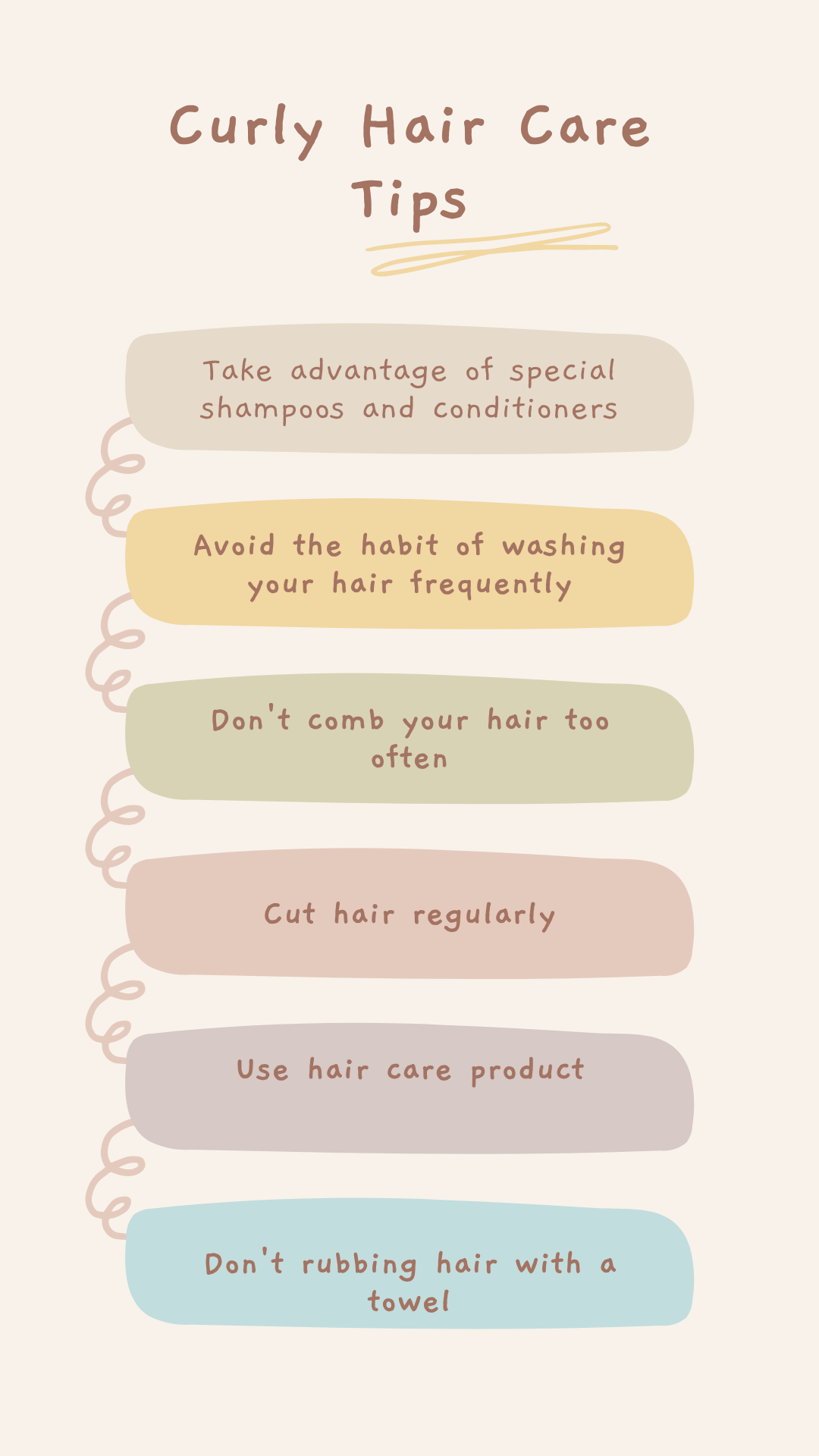 curly haircare tips - Hair Care Tips For Curly Hair