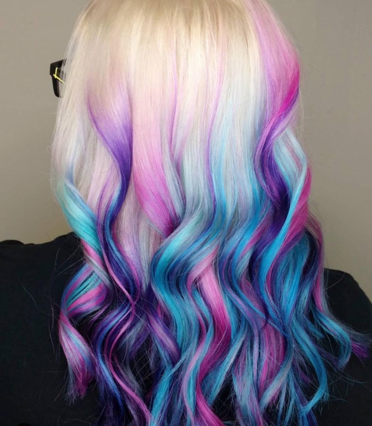 dye hair -