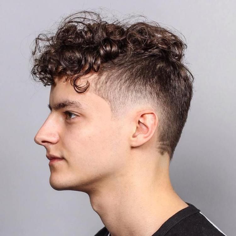 short side curly hair top - Hairstyles For Men With Curly Hair